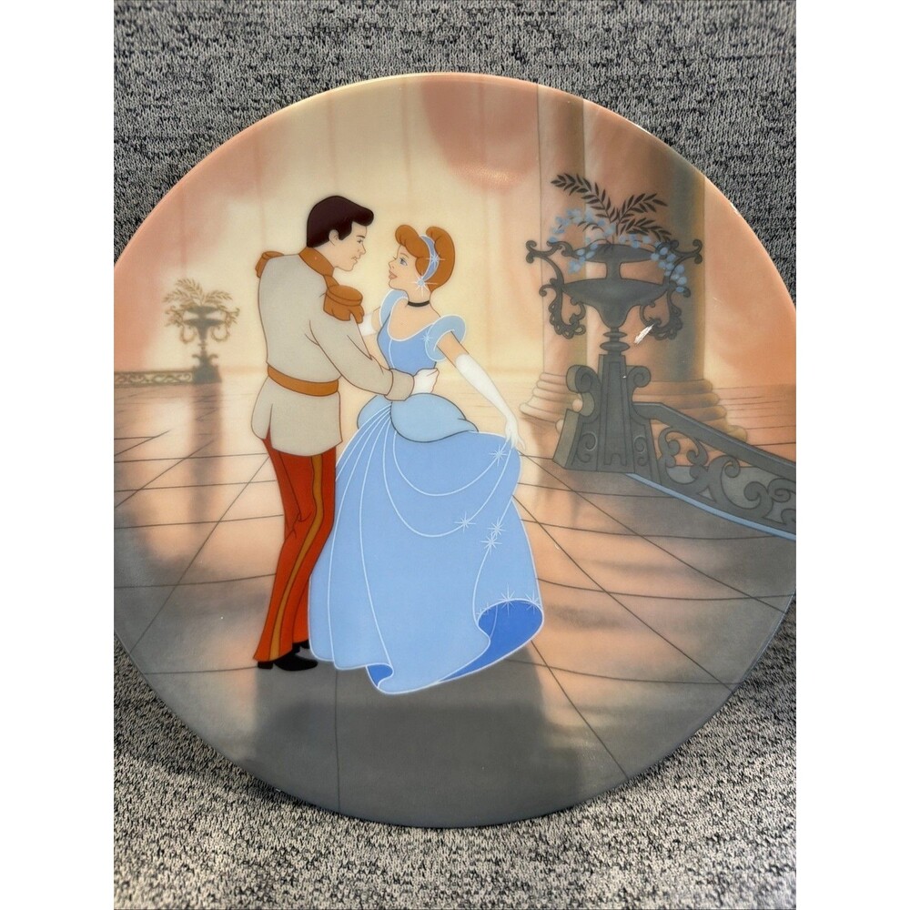 1989 Edwin M Knowles “So This Is Love” Disney Cinderella Plate Number 2136A